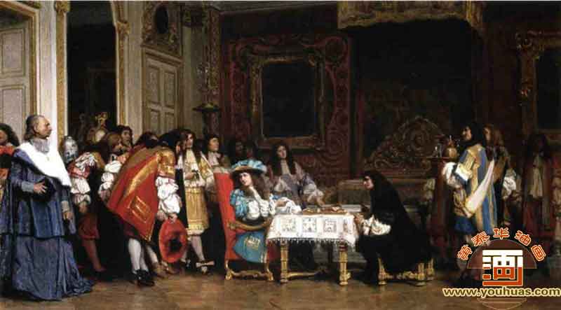 ·ʮĪﰧLouis XIV and Moliere_ķͻƷ