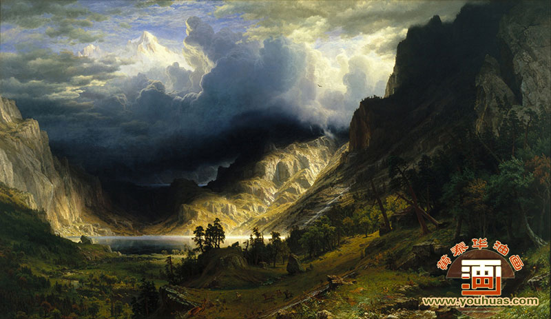 ɽķ籩_Storm in the Rocky Mountains