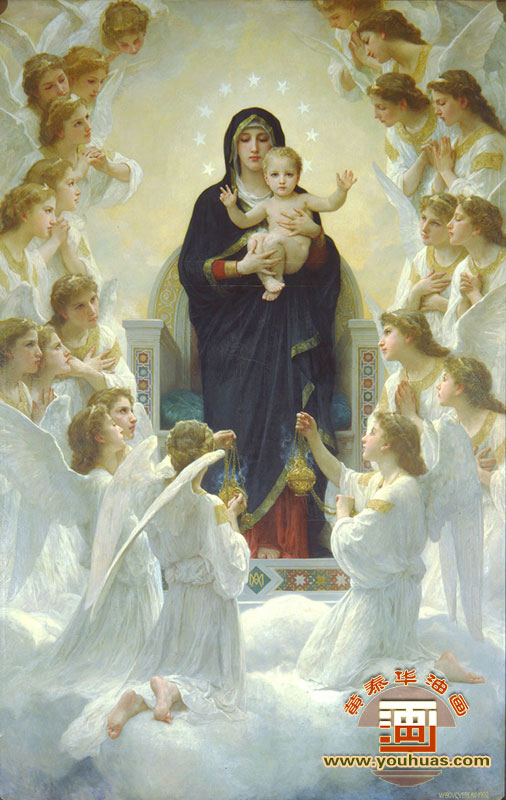 圣母玛利亚与天使 The Virgin With Angels