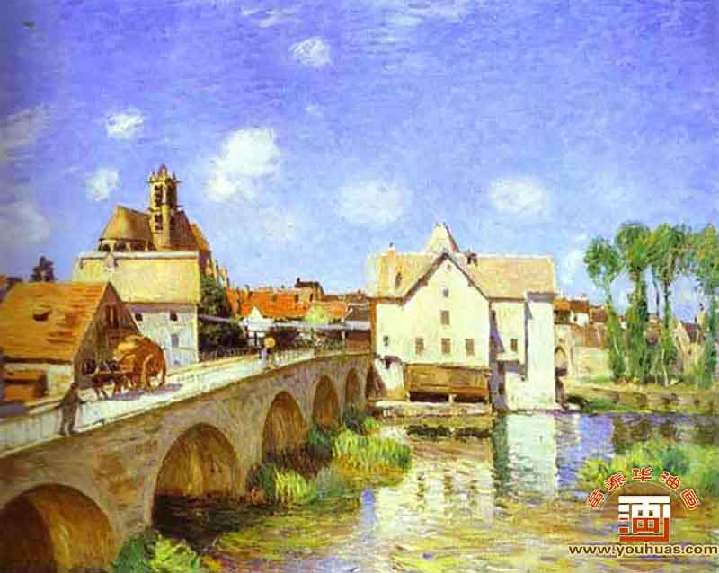 ĪThe Bridge at Moret_׵¡˹ͻƷ