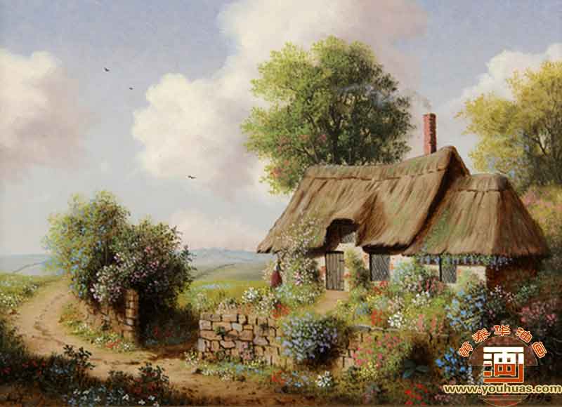 éݷThatched cottages_˹̹ɵˮʻƷ