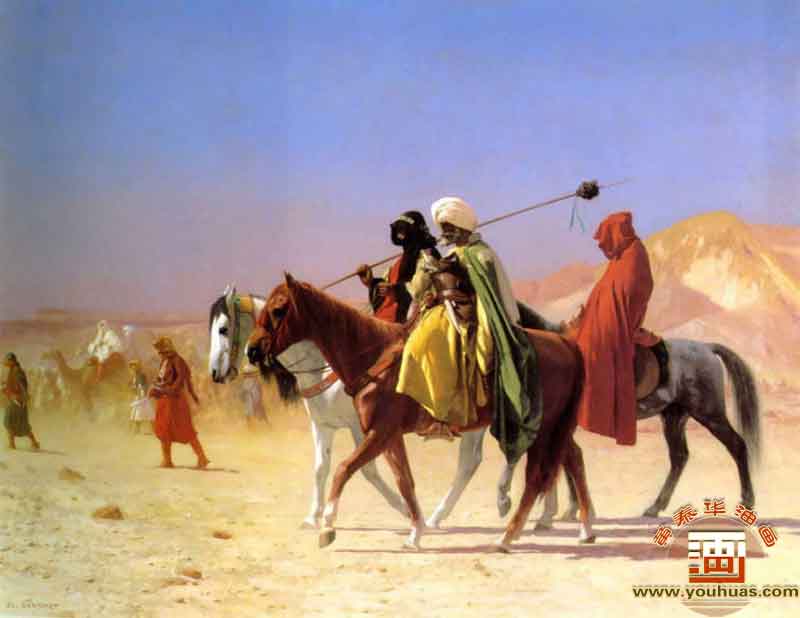 ˴ɳĮArabs Crossing the Desert_ķͻƷ