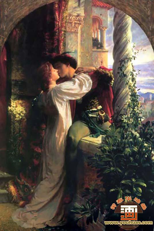 罗密欧与朱丽叶(二)_迪克塞爵士油画作品欣赏
