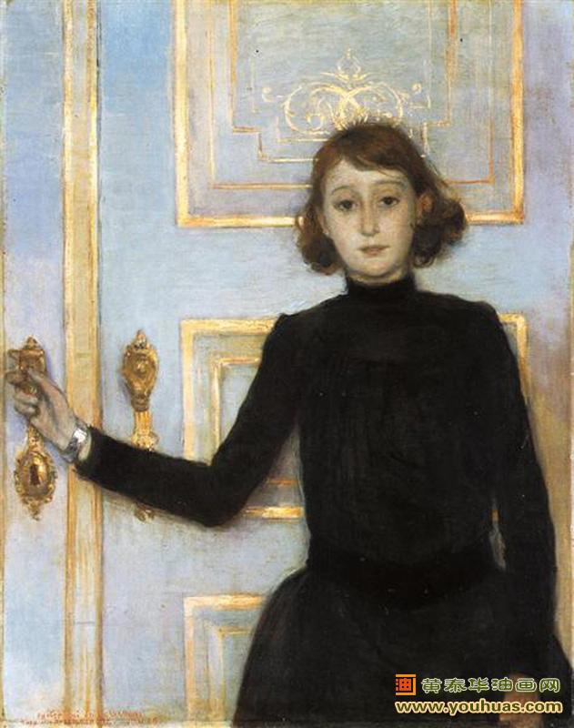 玛格丽特・范・蒙斯的肖像,西奥曼迪辛希尔作品欣赏