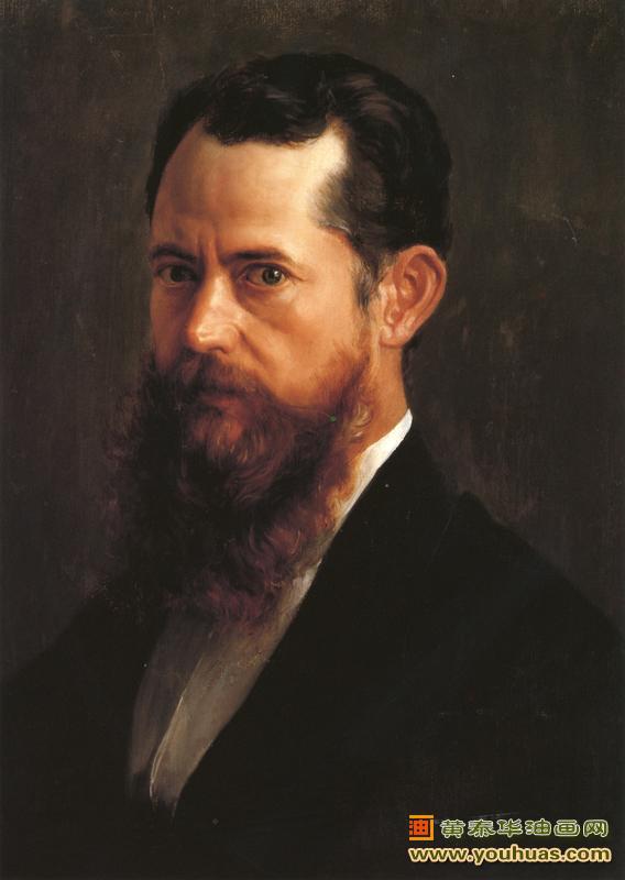​1877年自画像，若泽玛丽亚维拉斯科作品欣赏