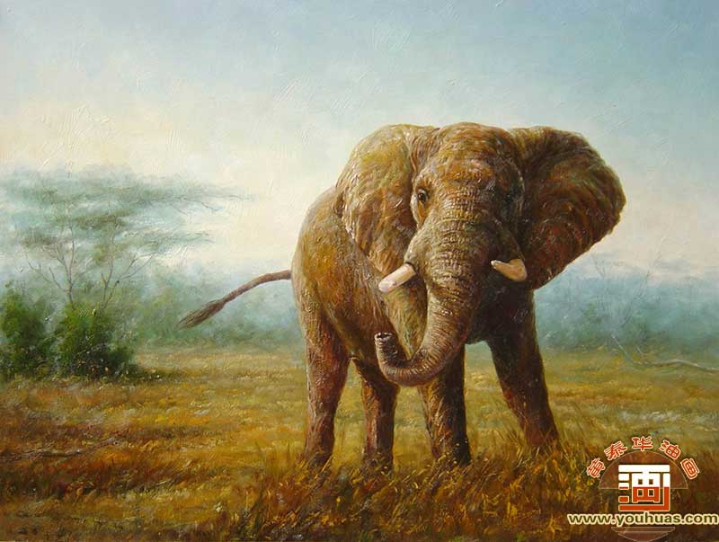 大象油画